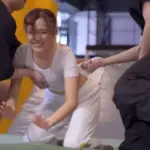 백플립 연습 중인 여배우 잡아주다가 가슴 만져 욕먹은 코치들