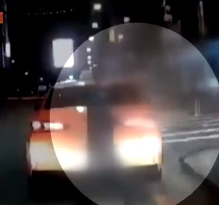 명동 길거리에서 택시 기사가 한 행동 “안구 테러”(영상)
