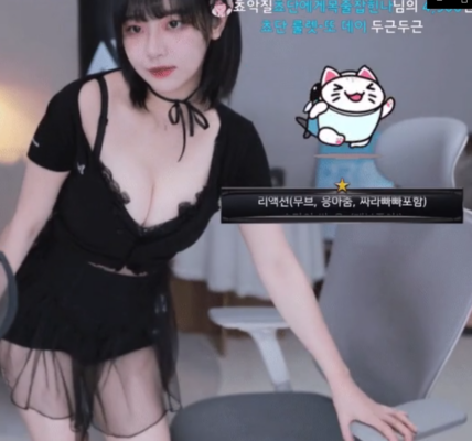 한달에 한 번만 입는다는 섹시 쵸단