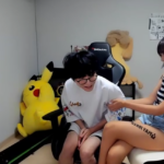 AV배우 키노시타 히마리한테 특별교육받는 BJ (영상)