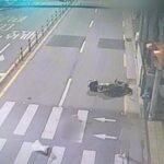 교통사고 피해자 15초간 응시하다 도주한 뺑소니범