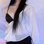 하늘하늘 셔츠 돌핀팬츠와 검스 조합으로 춤추는 한갱 ㅗㅜㅑ