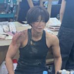 ‘체지방 8%‘ 넘사벽 등 근육 자랑한 이시영