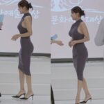 시상식에서 무보정 실물 몸매 공개한 오또맘