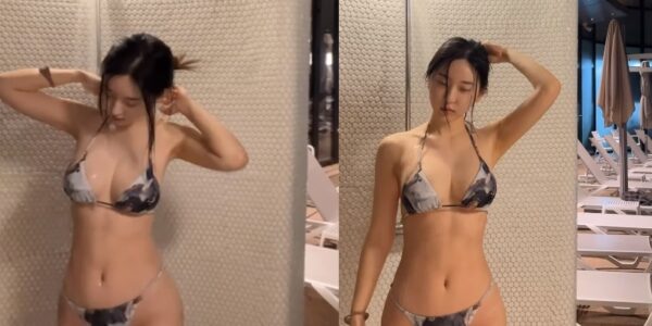 지나치게 야해 “계정 정지”당한 신재은 샤워 영상 공개