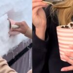 쌓인 눈에 재료 넣고 ‘초코치노’ 만든 리즈 위더스푼, 위생 논란