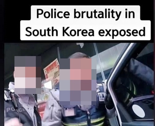 “니예니예” 한국 경찰 조롱한 외국인… 누리꾼들 ‘분노‘